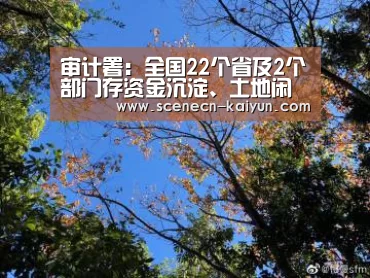 审计署:全国22个省及2个部门存资金沉淀、土地闲置| 即时比分入口(图1) 即时比分入口